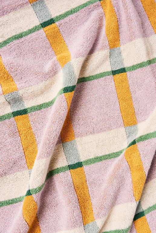 Cozumel Beach Towel - Satsuma / Multi