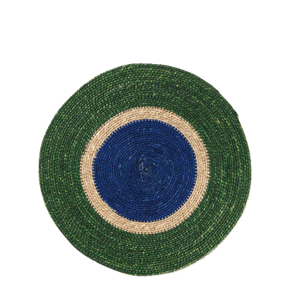 Pinto Placemat - Spirulina/Cobalt