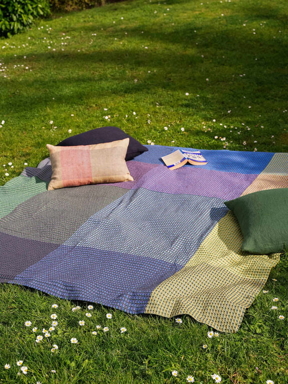 Solis Waffle Picnic Blanket Multi