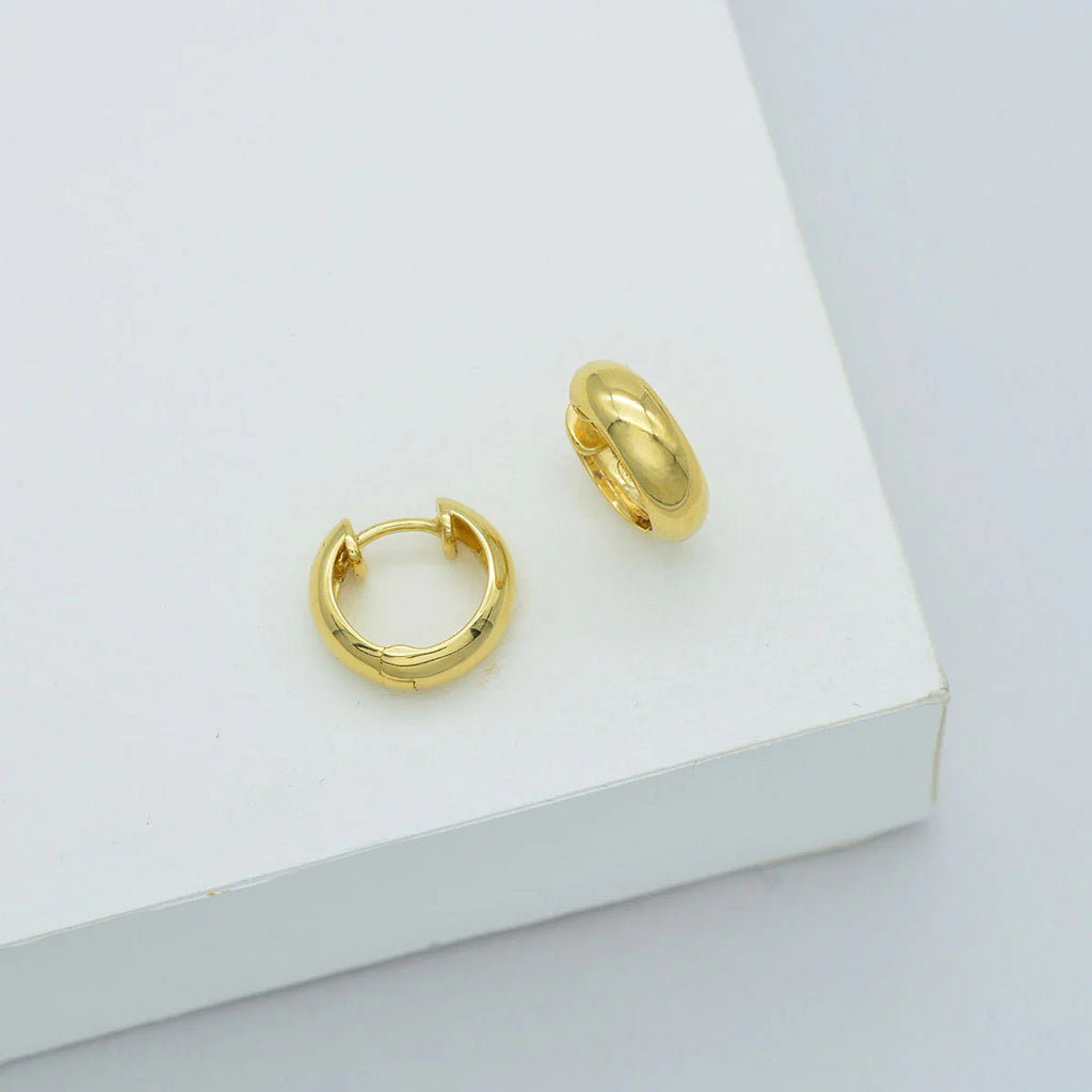 Solar Huggie Earring - Gold