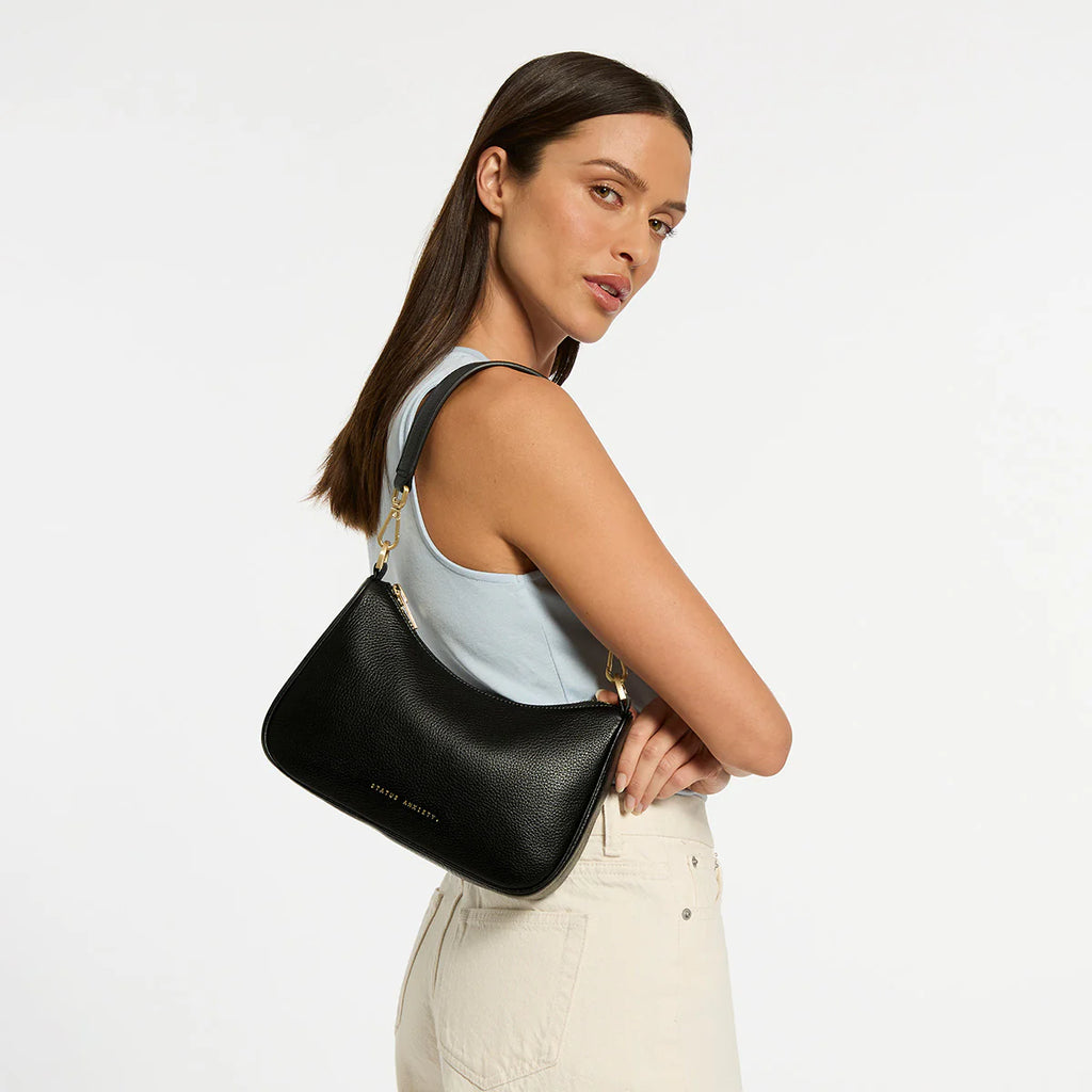 Look Both Ways - Black/Brushed Gold