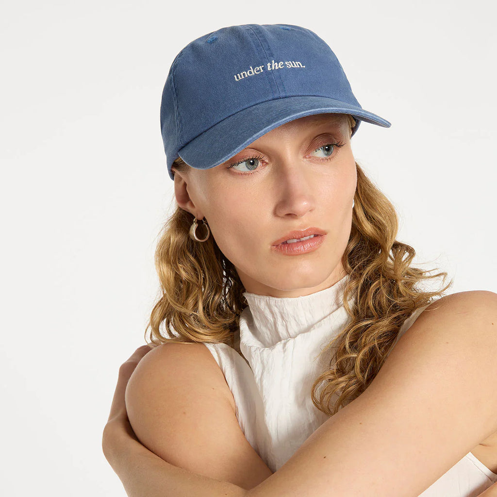 Under The Sun Logo Hat - French Blue