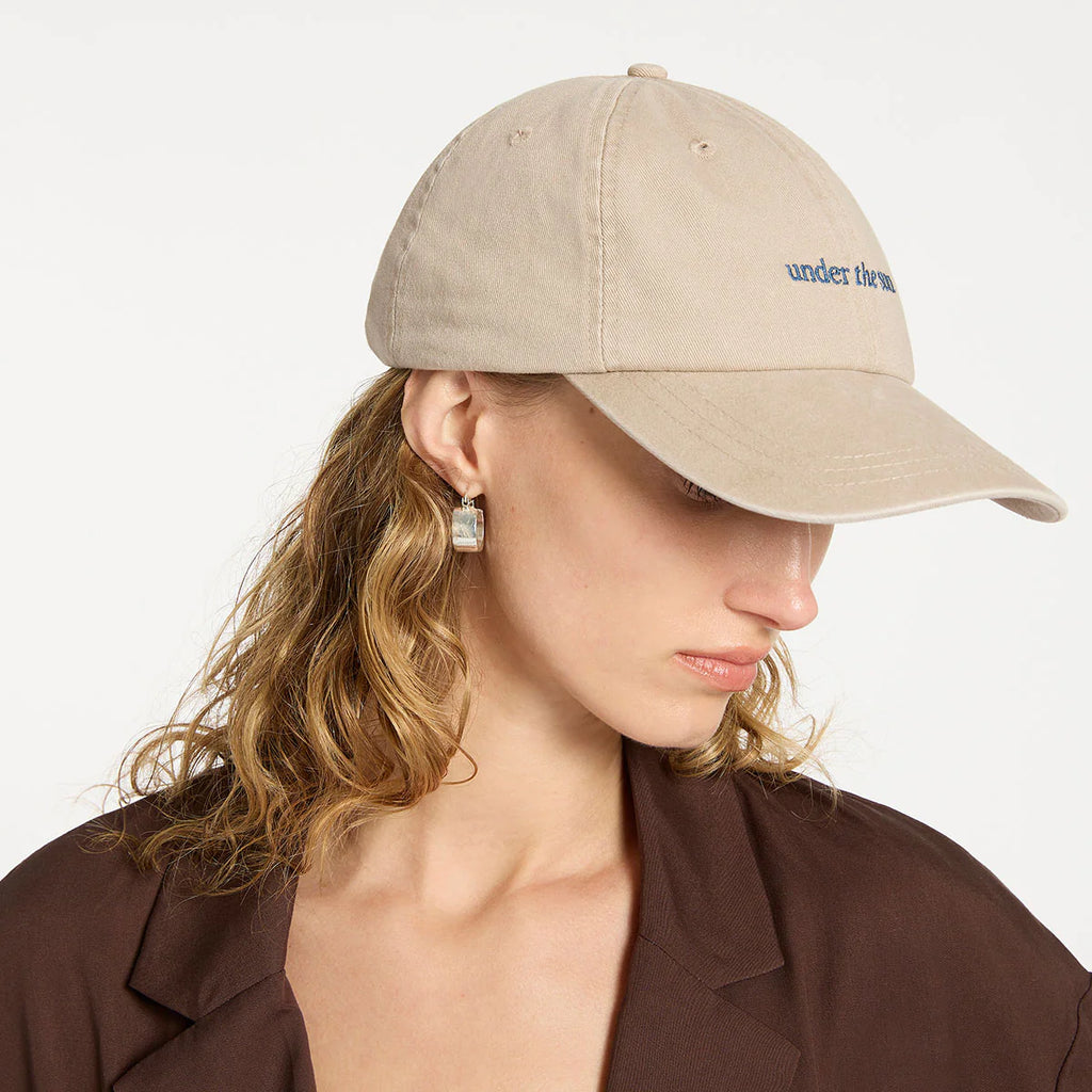 Under The Sun Logo Hat - Mushroom