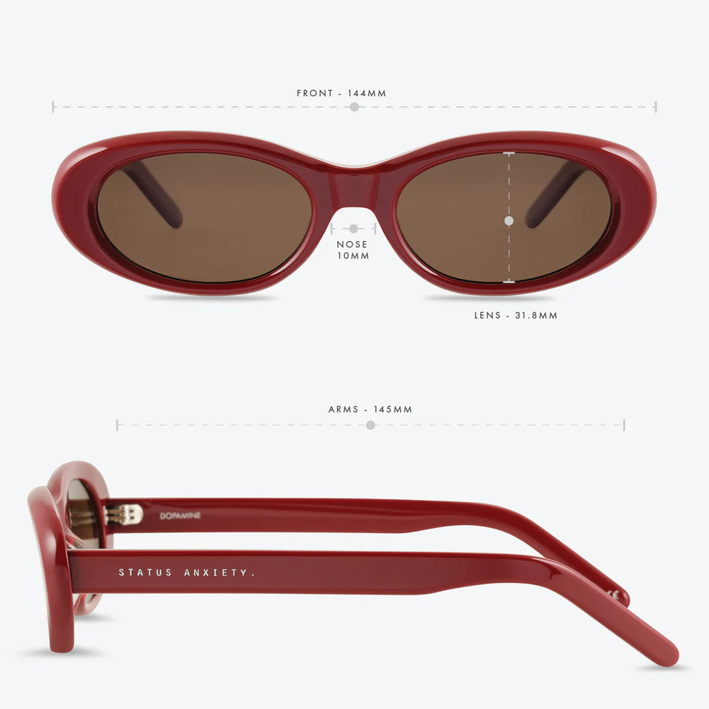 Sunglasses - Dopamine - Cherry