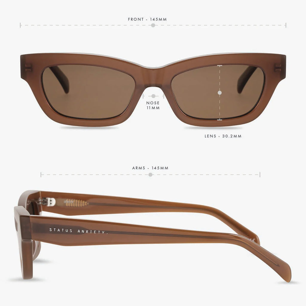 Sunglasses - Levity - Brown