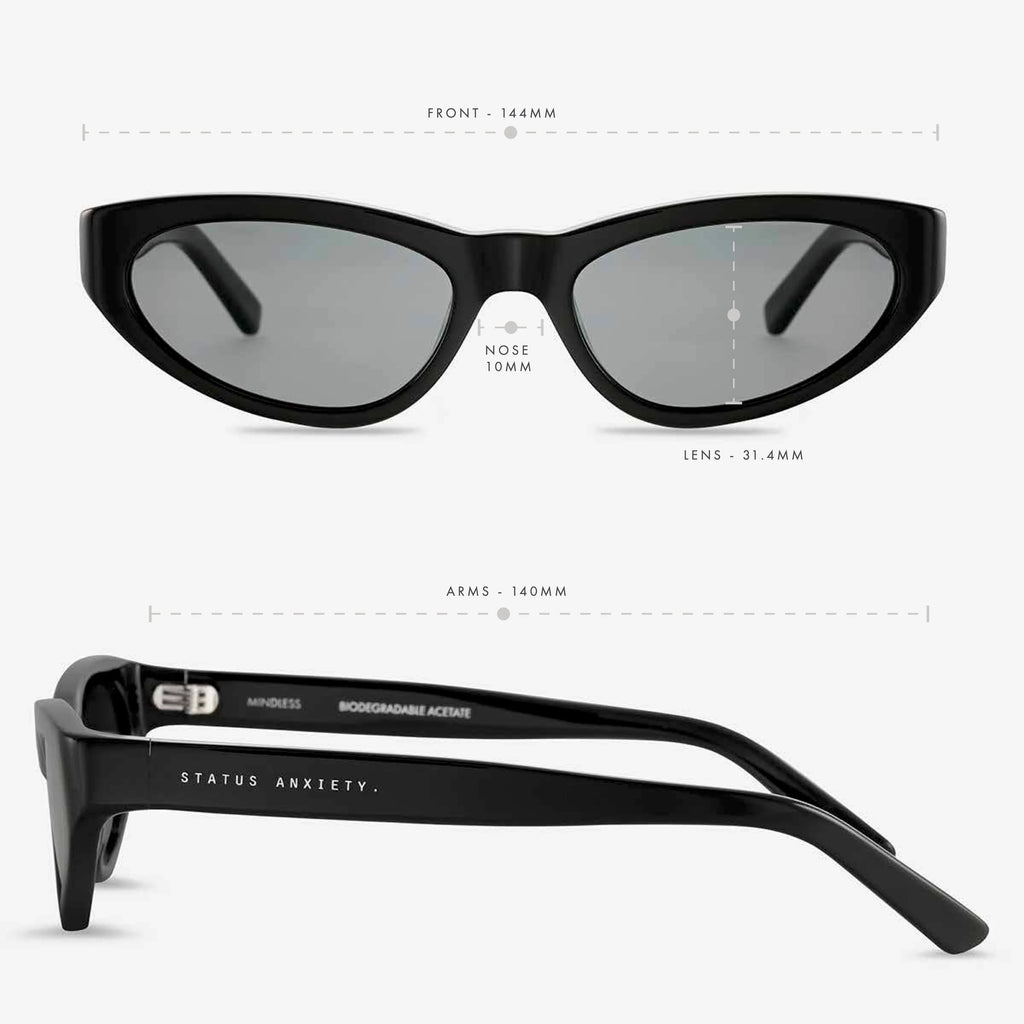 Sunglasses - Mindless - Black