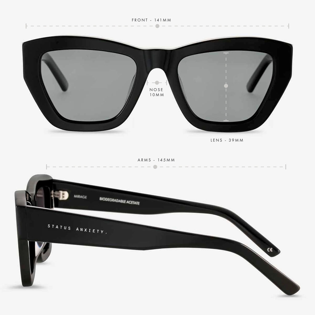 Sunglasses - Mirage - Black