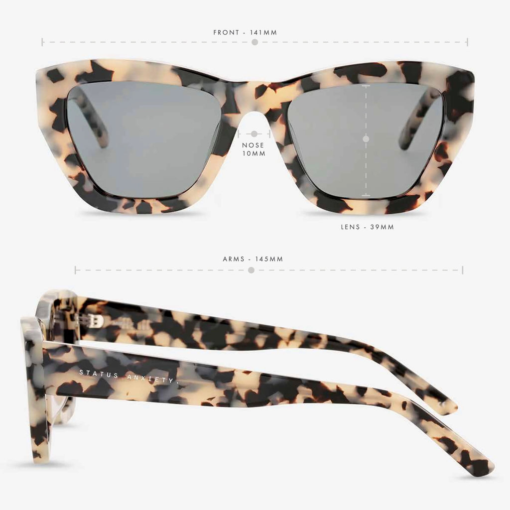 Sunglasses - Mirage - White Tort