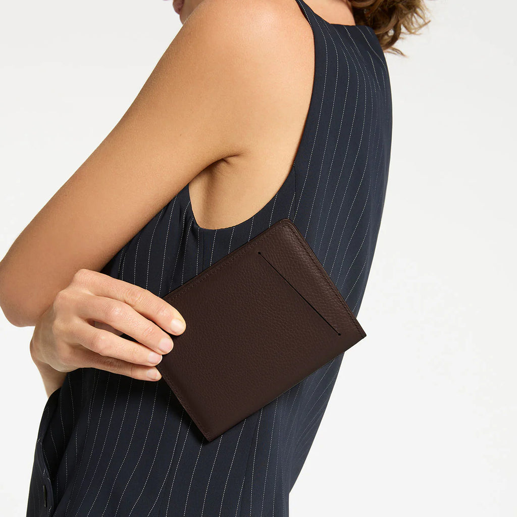 In Transit Passport Wallet - Cocoa
