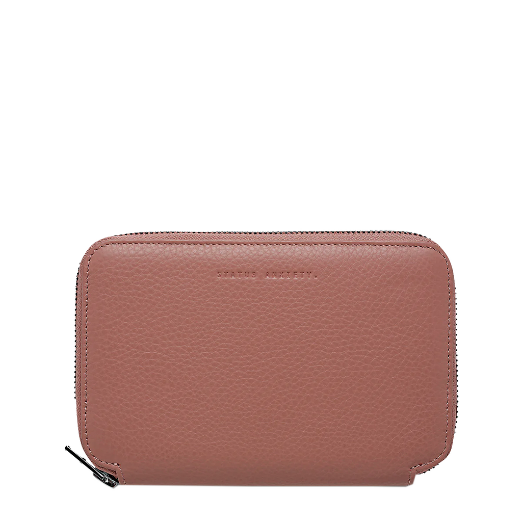 Nowhere To Be Found - Passport Holder - Dusty Rose