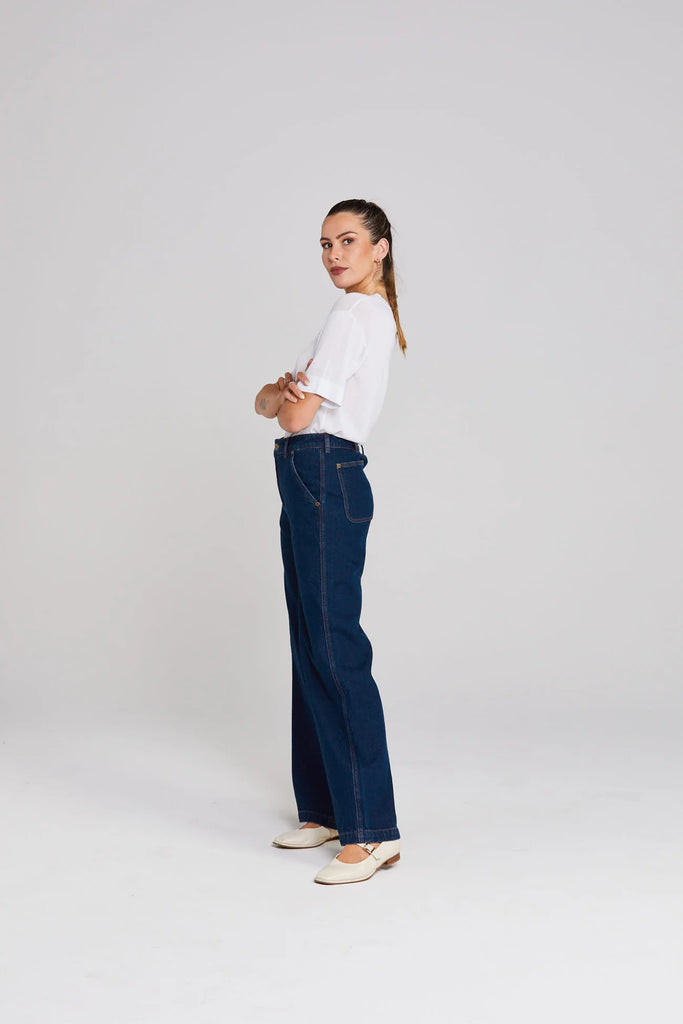 Unwind Jean - Indigo Denim