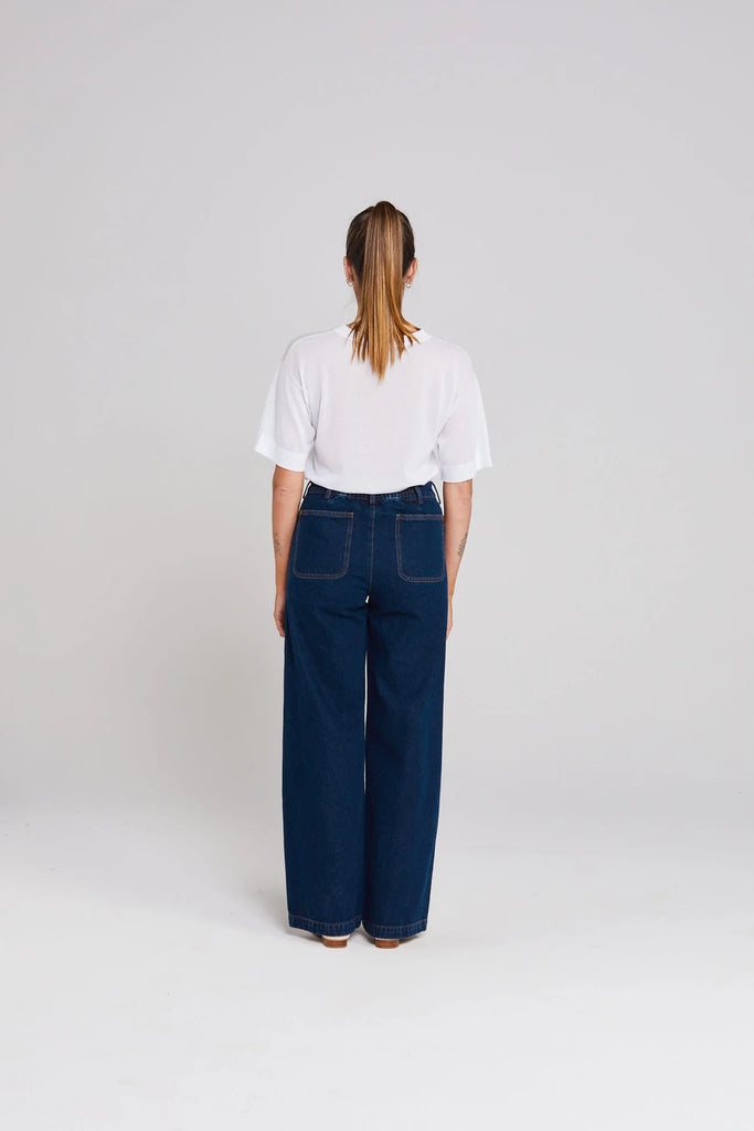 Unwind Jean - Indigo Denim