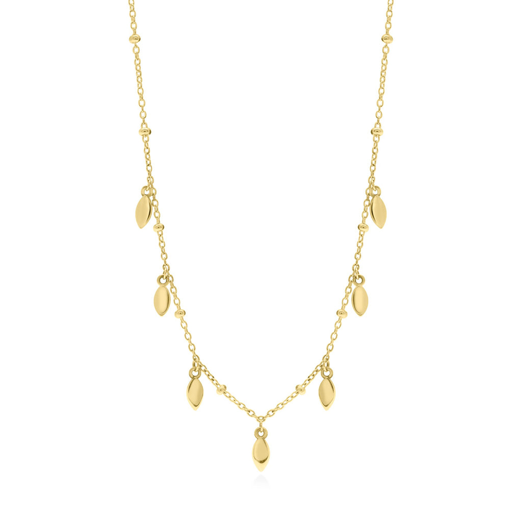 Amara Necklace Gold Product Caja Jewellery