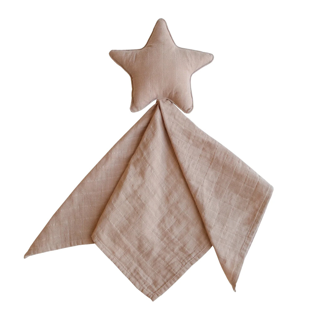 Lovey Star Blanket - Natural
