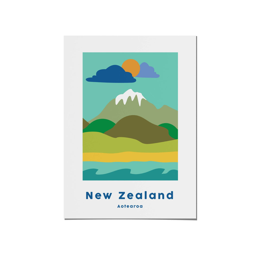 New Zealand Postcard Single