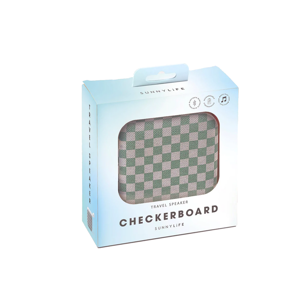 Travel Speaker - Checkerboard