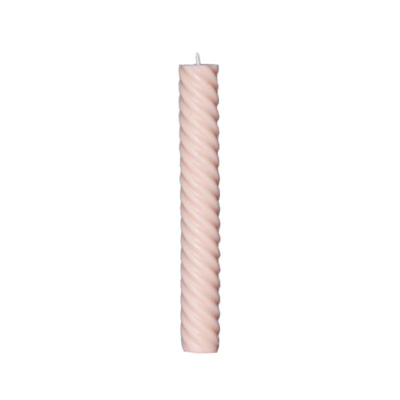 Paddington-Store-Arowm-Candles-Arowm –Spiral Candle – Peach