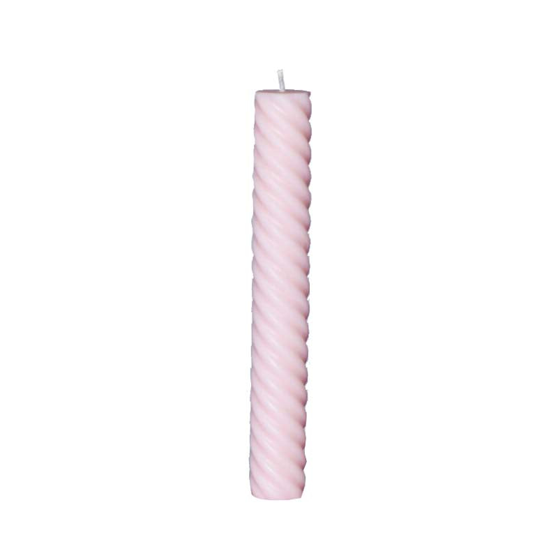 Paddington-Store-Arowm-Candles-Arowm –Spiral Candle – Pink