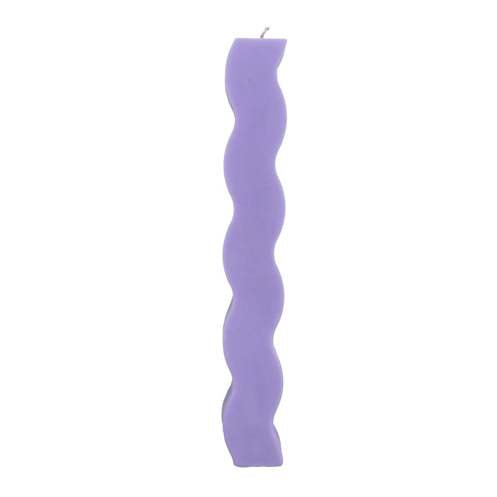 Paddington-Store-Arowm – Wave-Candle – Wavy &#8211; Lilac