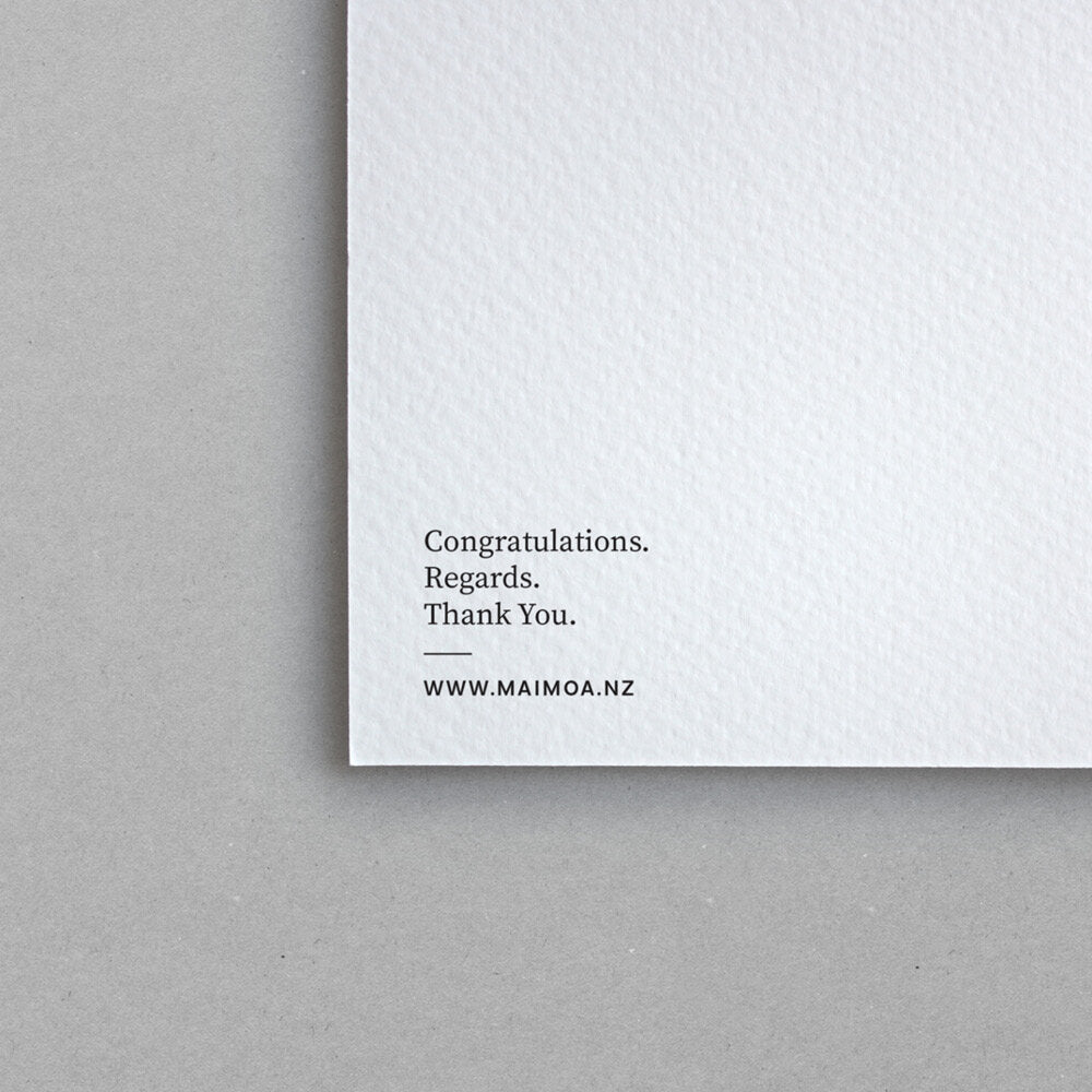 Paddington-Store-Card–Maimoa – Nga Mihi (Congratulations, Regards, Thank You)