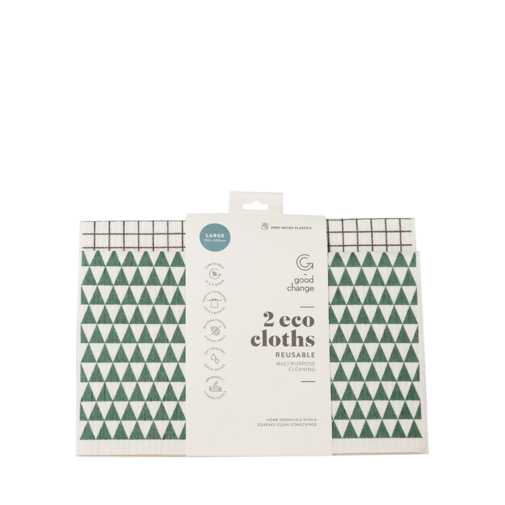 Reusable Eco Cleaning Cloth - 2 Pack