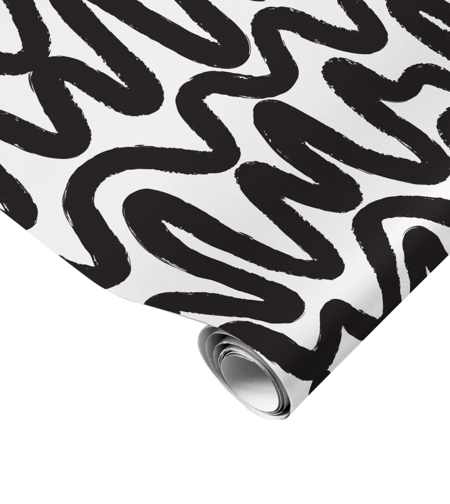 Gift Wrap Roll - Squiggle