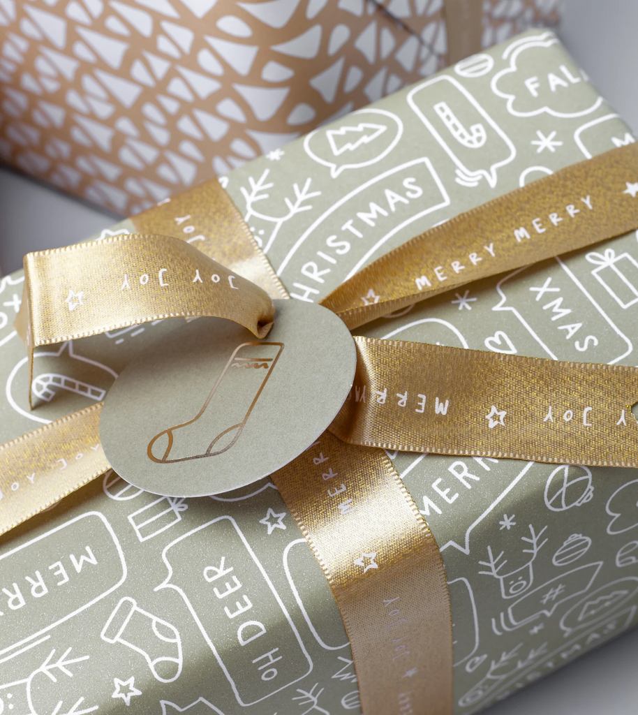 Christmas Gift Wrap Roll - Speech