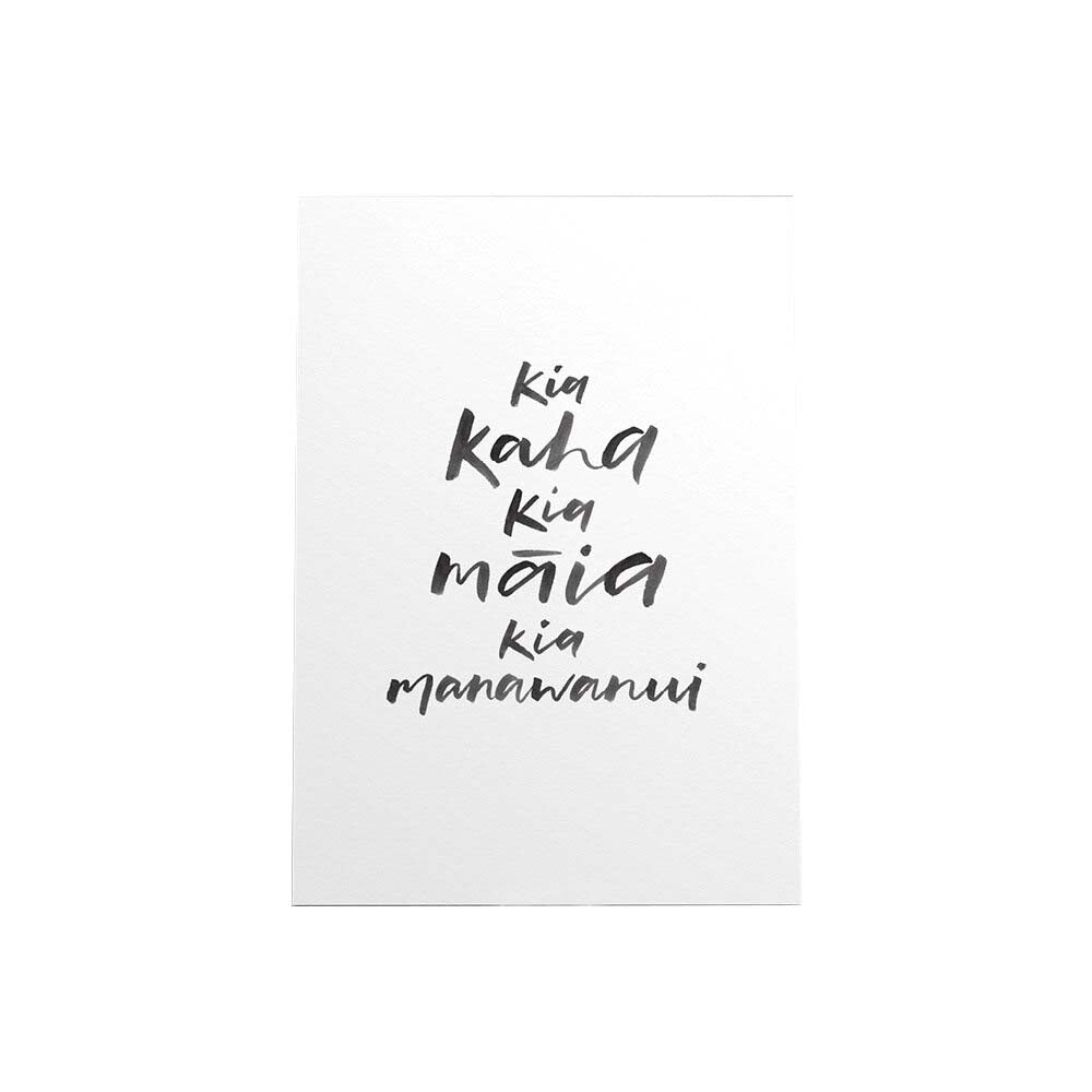 Paddington-Store&#8211;Maimoa – ‘Kia Kaha’ Art Print