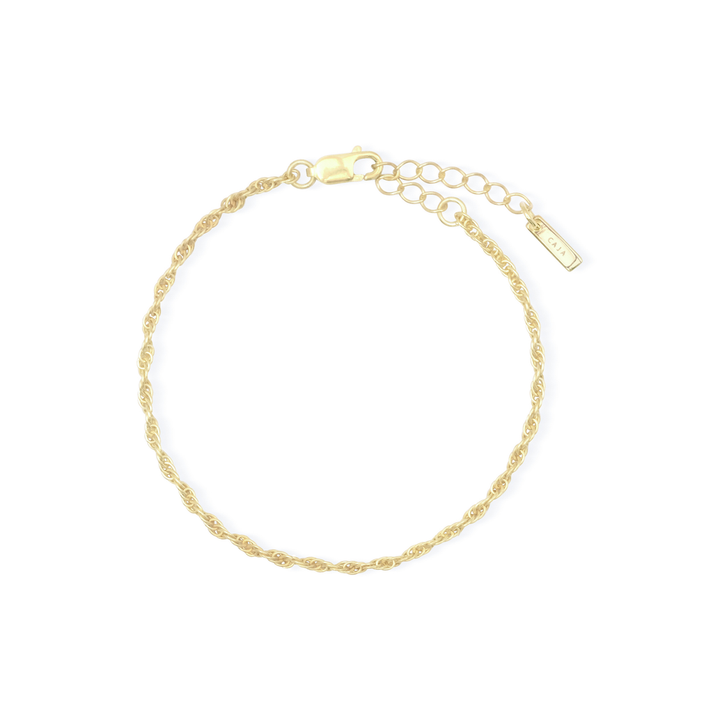 Malia Rope Bracelet - Gold