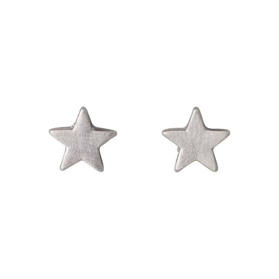 Paddington-Store-Pilgrim – Ava Star Stud Earrings – Silver Plated