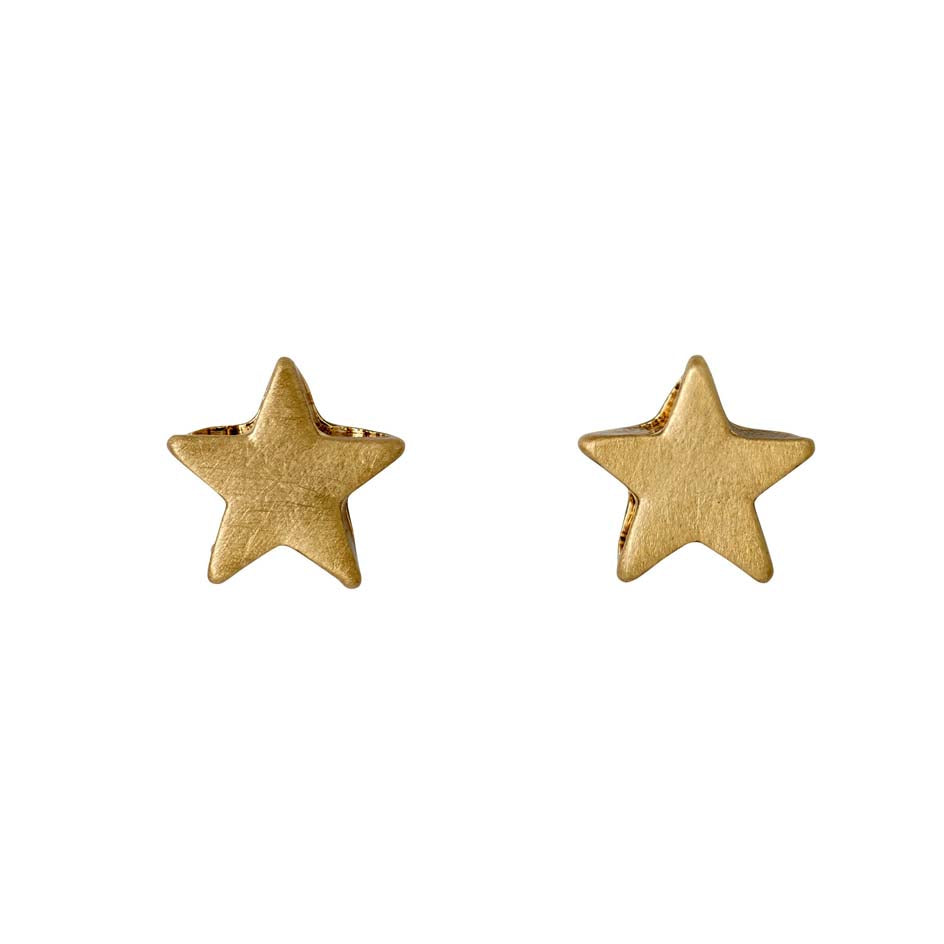 Paddington-Store-Pilgrim – Ava Star Studs – Gold Plated