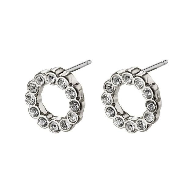 Paddington-Store-Pilgrim – Malin Stud Earrings – Silver Plated