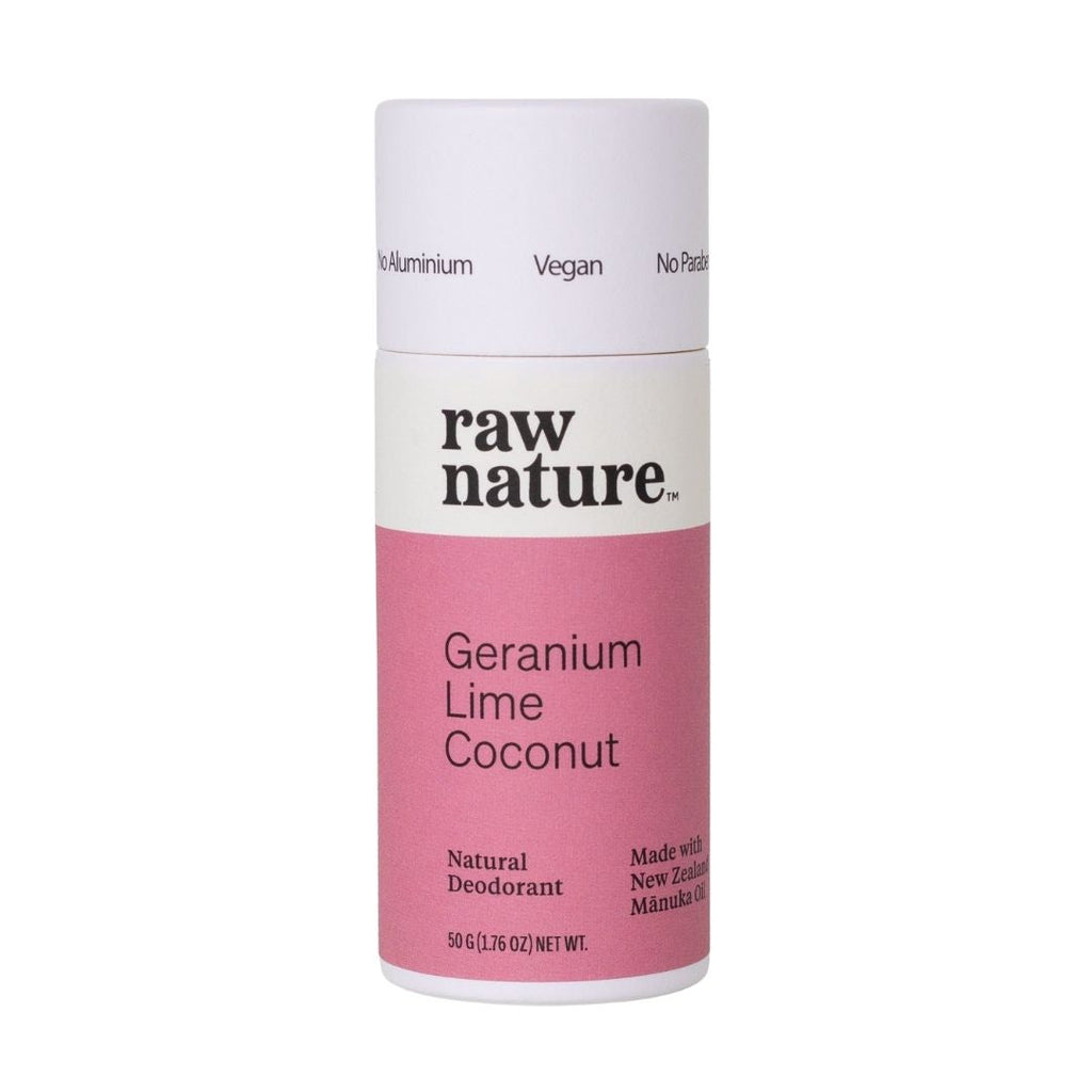 Natural Deodorant - Geranium & Lime