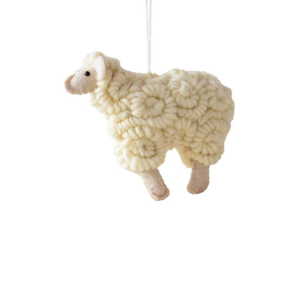 Felt Christmas Decoration - Sheep