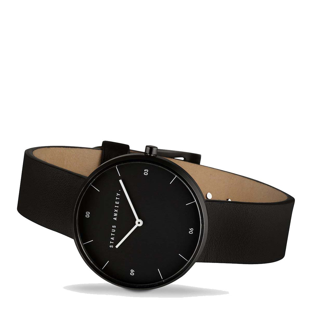 Paddington-Store-status&#8211;anxiety-watch-repeat-after-me-watch-matte-black-black-face-black-strap-front