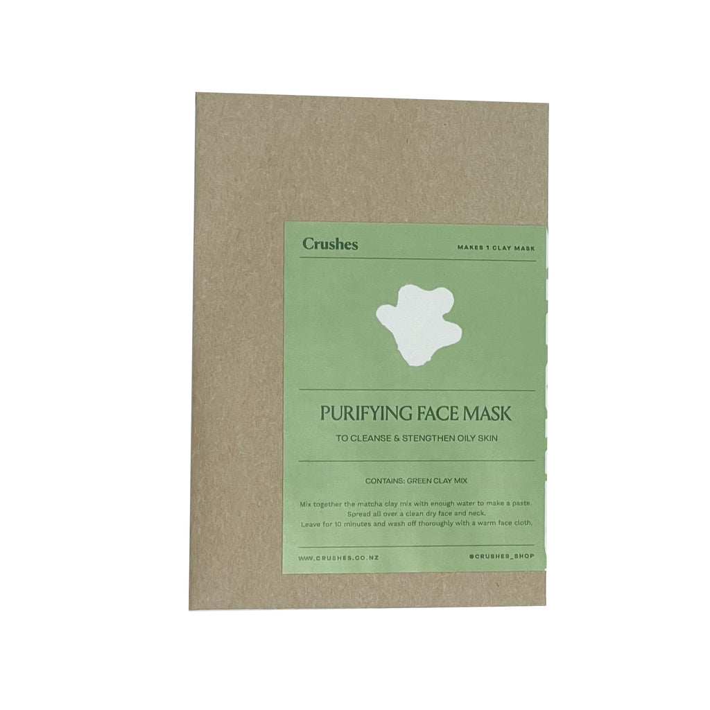 Purifying Green Clay Face Mask - Single Use