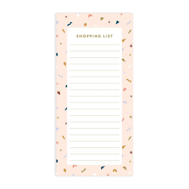 Shopping List Magnet Note Pad