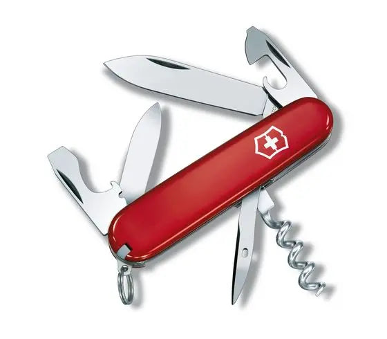 Classic Swiss Army Pocket Knife - Tourist Red