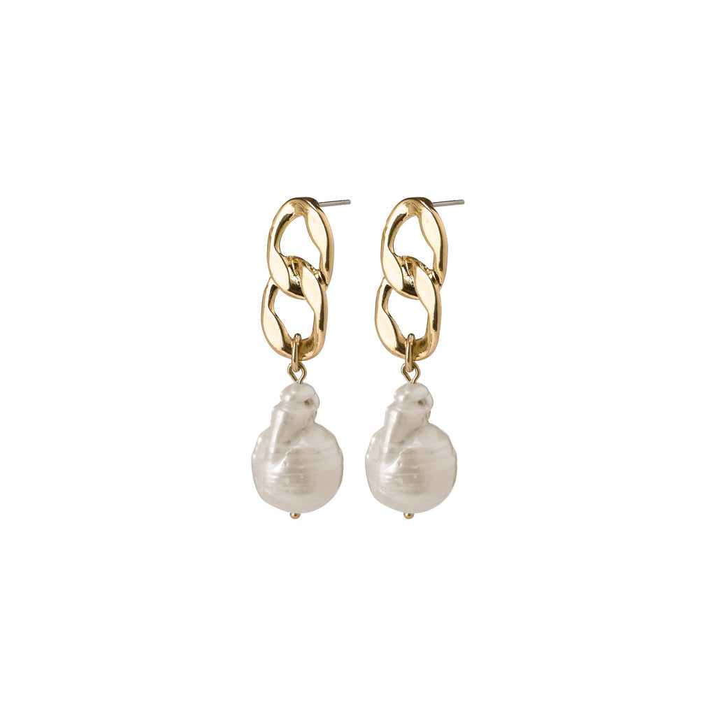 paddington-store-Pilgrim &#8211; Gracefulness Earrings &#8211; Gold Plated &#8211; Pearl