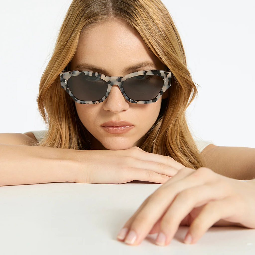 Sunglasses - Otherworldly - White Tort